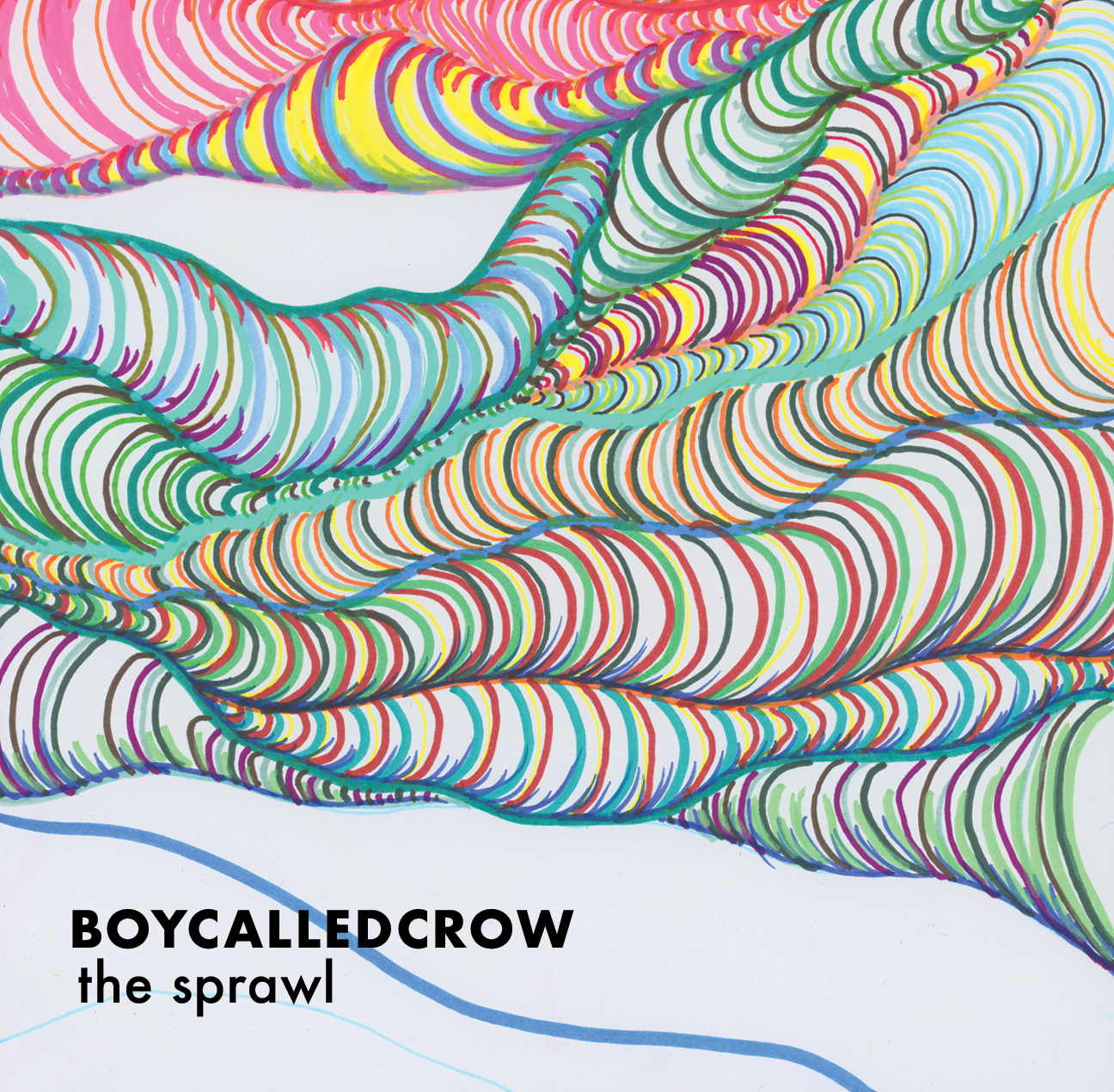 the sprawl - J-card inside spread